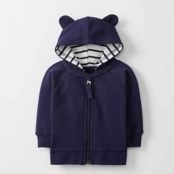 HANNA ANDERSSON Hoodie with Bear Ears - Picture 1 of 6